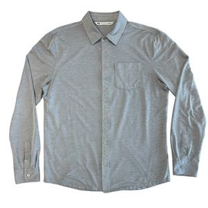 Travis Mathew Long Sleeve Stretch button up, Size L